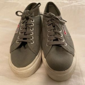 Superga platform shoes